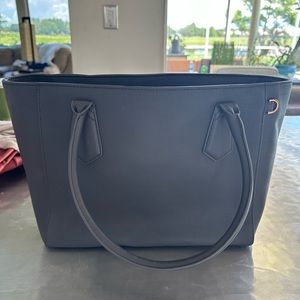 DAGNE DOVER SIGNATURE TOTE GRAPHITE